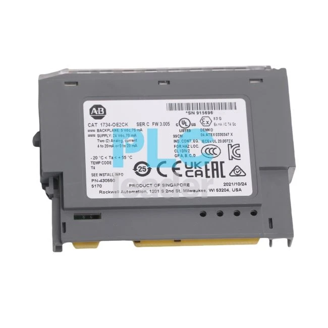 Allen-Bradley 1734-OE2CK POINT I/O 2 Point Analog Output Module-K Allen-Bradley 1734-OE2CK POINT I/O 2 Point Analog Output Module-K